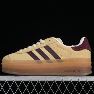 Adidas Gazelle Bold Yellow/Maroon IF5937