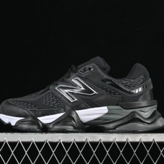 New Balance 9060 Shoe Palace Black Silver U9060PNR
