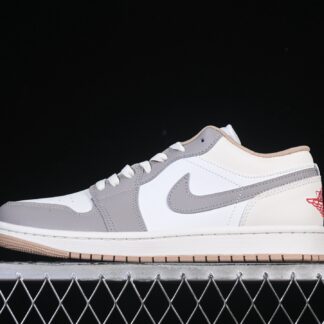 Jordan 1 Low Sail College Grey Rattan 553558-169