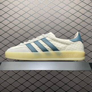 adidas Gazelle Indoor Cream White Preloved Teal JR3837
