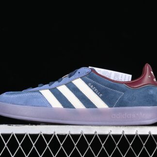 adidas Gazelle Indoor Crew Navy Burgundy ID1008