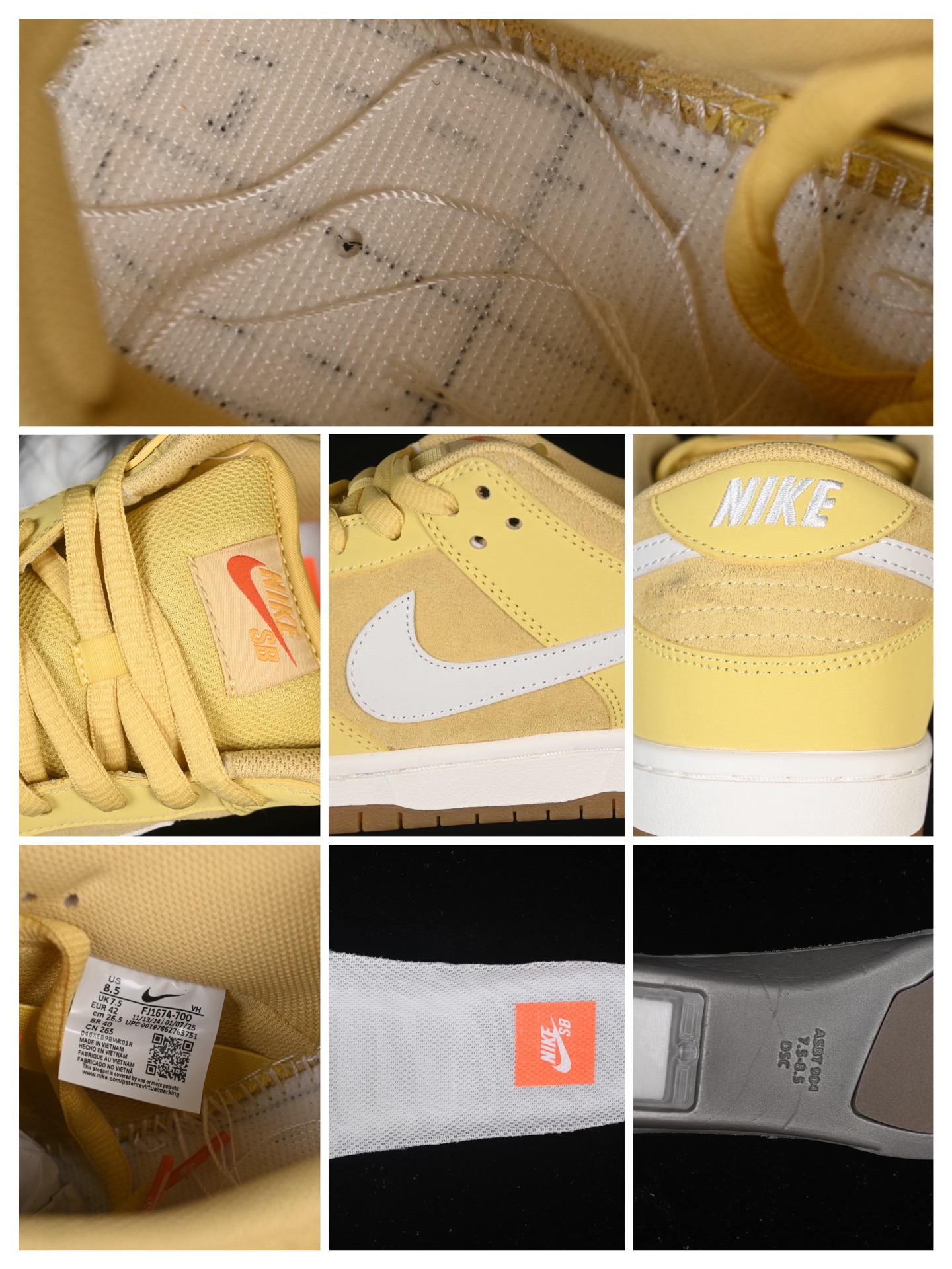 Nike SB Dunk Low Saturn Gold FJ1674-700 – Image 3