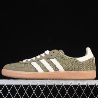 adidas Samba OG Crochet Pack Orbit Green JR9447