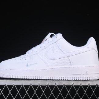 Nike Air Force 1 GS White Light Armoury Blue IH4475-100