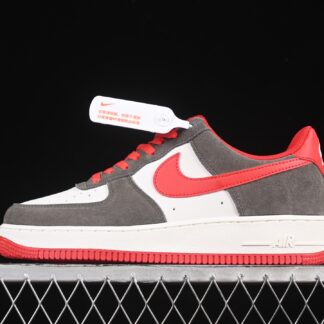 Nike Air Force 1 Low '07 LV8 Cave Stone University Red FQ8714-201