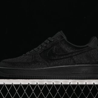 Nike Air Force 1 Low '07 Triple Black Pony Hair II7398-001