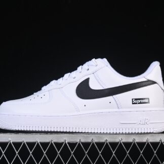 Nike Air Force 1 Low Supreme White Black CU9225-102