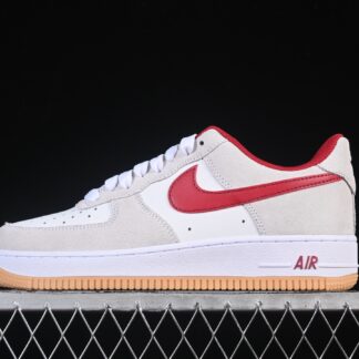 Nike Air Force 1 Low '07 LV8 Summit White Varsity Red Gum IB6388-101