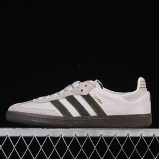 adidas Samba OG Aluminum Dark Khaki JR0893