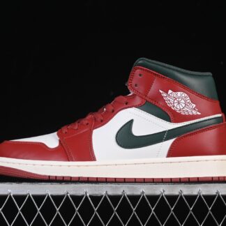 Air Jordan 1 Mid Redstone Midnight Green DQ8426-105