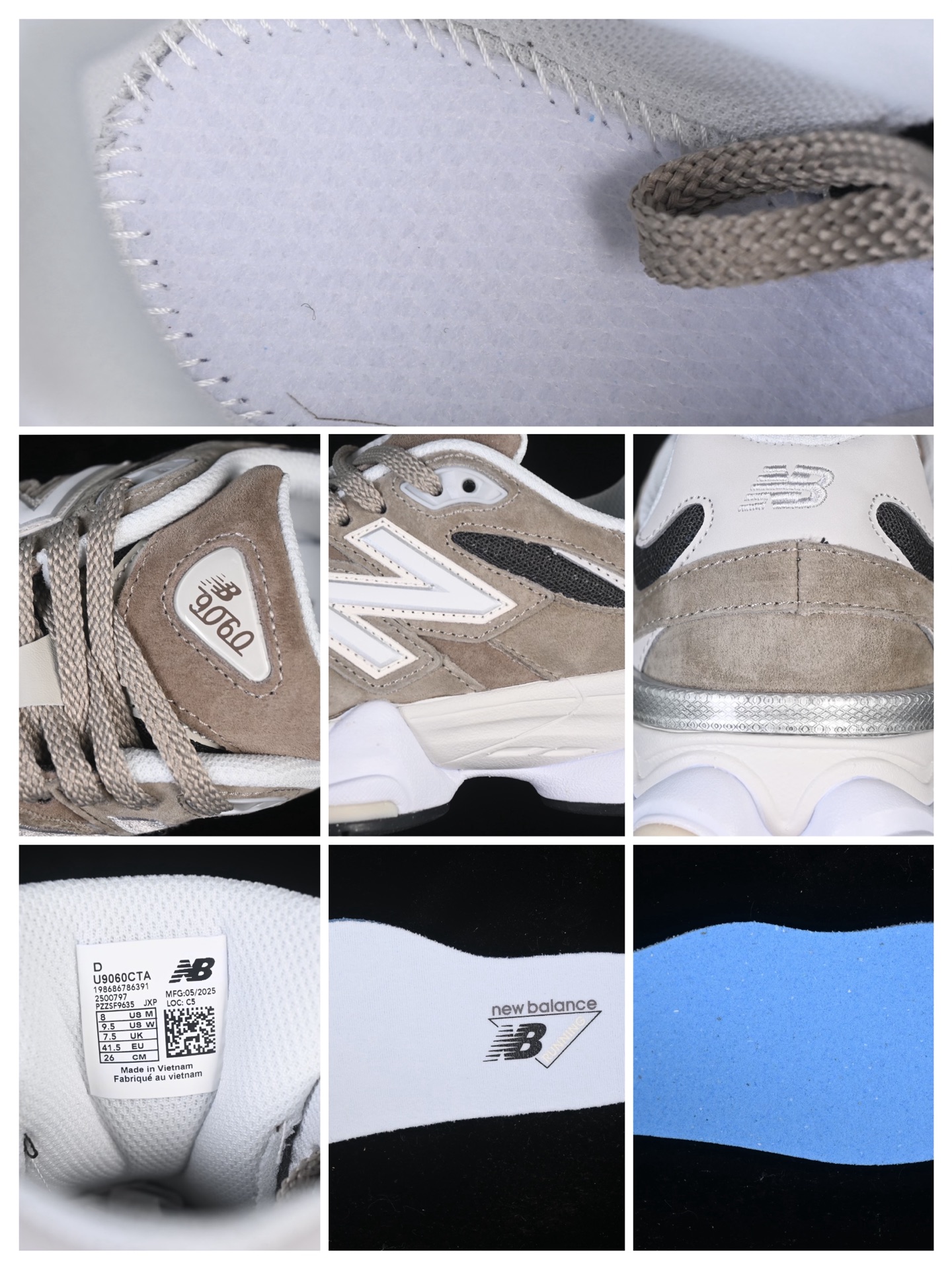 New Balance 9060 Fall Suedes Pack Arid Stone U9060CTA – Image 7