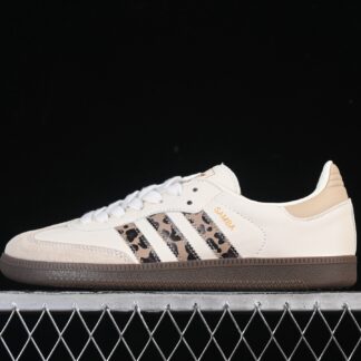 adidas Samba OG LEOPARD CREAM WHITE JQ5874