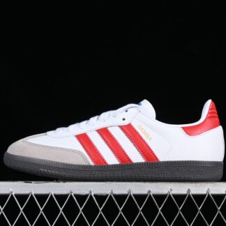 adidas Samba OG White Better Scarlet