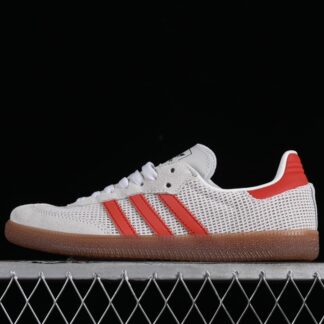 adidas Samba OG Crystal White Preloved Red