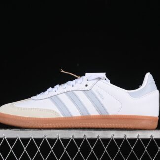 adidas Samba OG White Halo Blue Gum