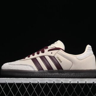 adidas Samba OG Wonder White Maroon