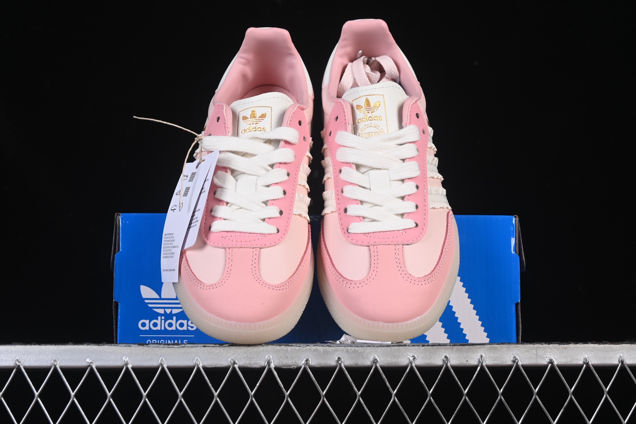 adidas Samba Ruffle Stripes Pack Wonder Mauve – Image 3