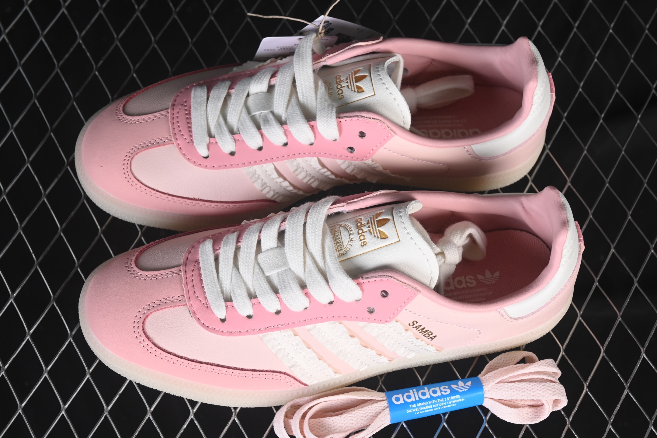 adidas Samba Ruffle Stripes Pack Wonder Mauve – Image 2