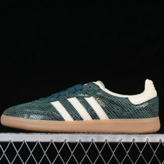 adidas Samba OG Snakeskin Collegiate Green JR8848