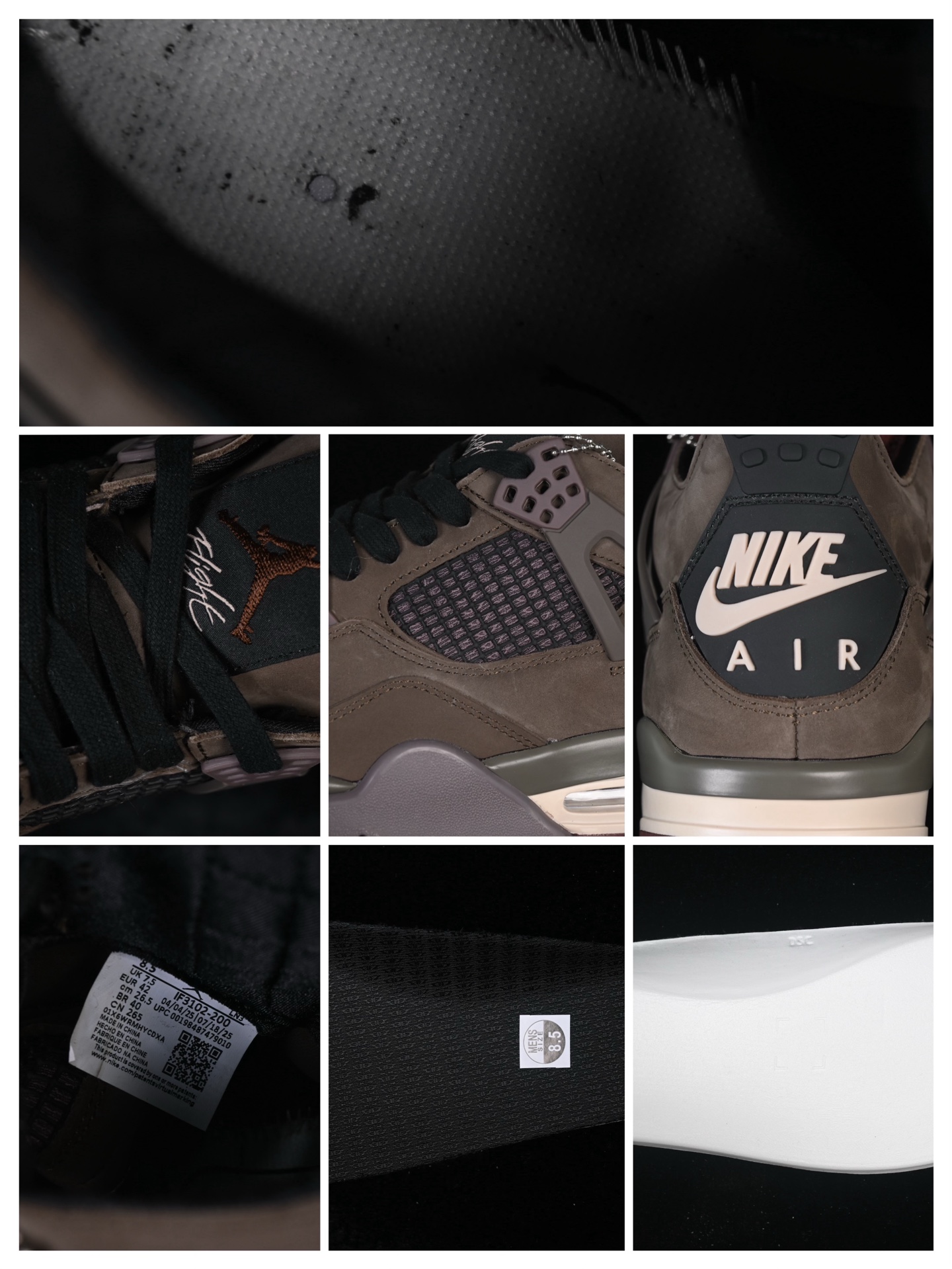 Jordan 4 Retro SP A Ma Maniére Dark Mocha – Image 2