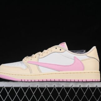 Jordan 1 Retro Low OG SP Travis Scott Shy Pink IQ7604-100