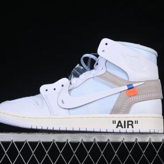 Jordan 1 Retro High Virgil Abloh Archive Alaska AA3834-100