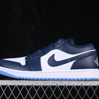 Jordan 1 Low Midnight Navy University Blue 553558-404