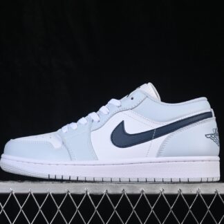 Jordan 1 Low Aura Squadron Blue 553558-400