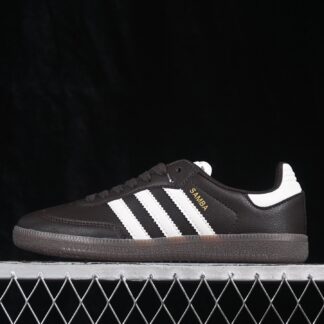 adidas Samba OG Basketweave Tongue Aurora Coffee Off White IH3982