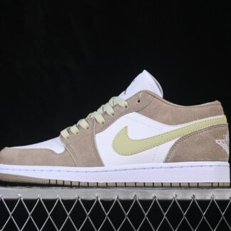 Jordan 1 Low Khaki Olive Aura DC0774-204
