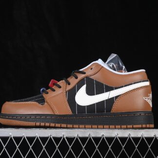 Jordan 1 Low SE Black Sail Light British Tan IR7560-010