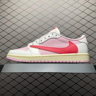 Jordan 1 Retro Low OG SP Travis Scott Sail Tropical Pink IQ7604-101