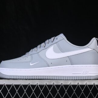 Nike Air Force 1 Low '07 LV8 Carbon Fiber Swoosh Wolf Grey White IR5599-002