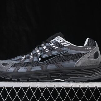Nike P-6000 Suede Anthracite Metallic Silver HF0015-002