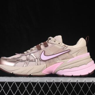 Nike V2K Run Sanddrift Fauna Brown Pink Foam FD0736-115