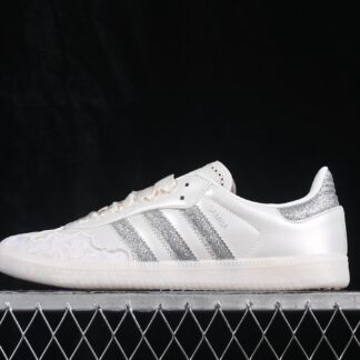 adidas Samba OG Chalk White Silver Metallic HP3658