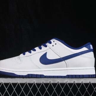 Nike Dunk Low Retro White Deep Royal Blue HF5441-117