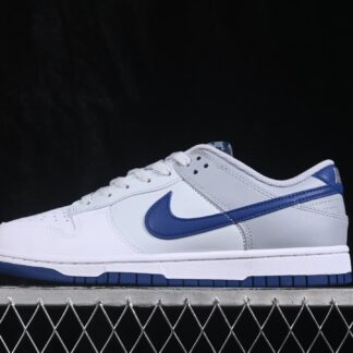 Nike Dunk Low Retro White Deep Royal Wolf Grey HF5441-118