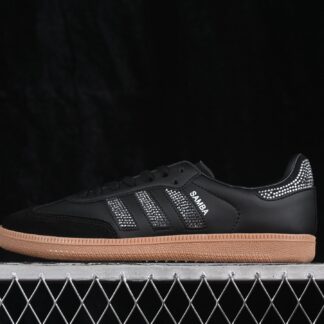 adidas Samba OG Rhinestone Black Silver KK1974