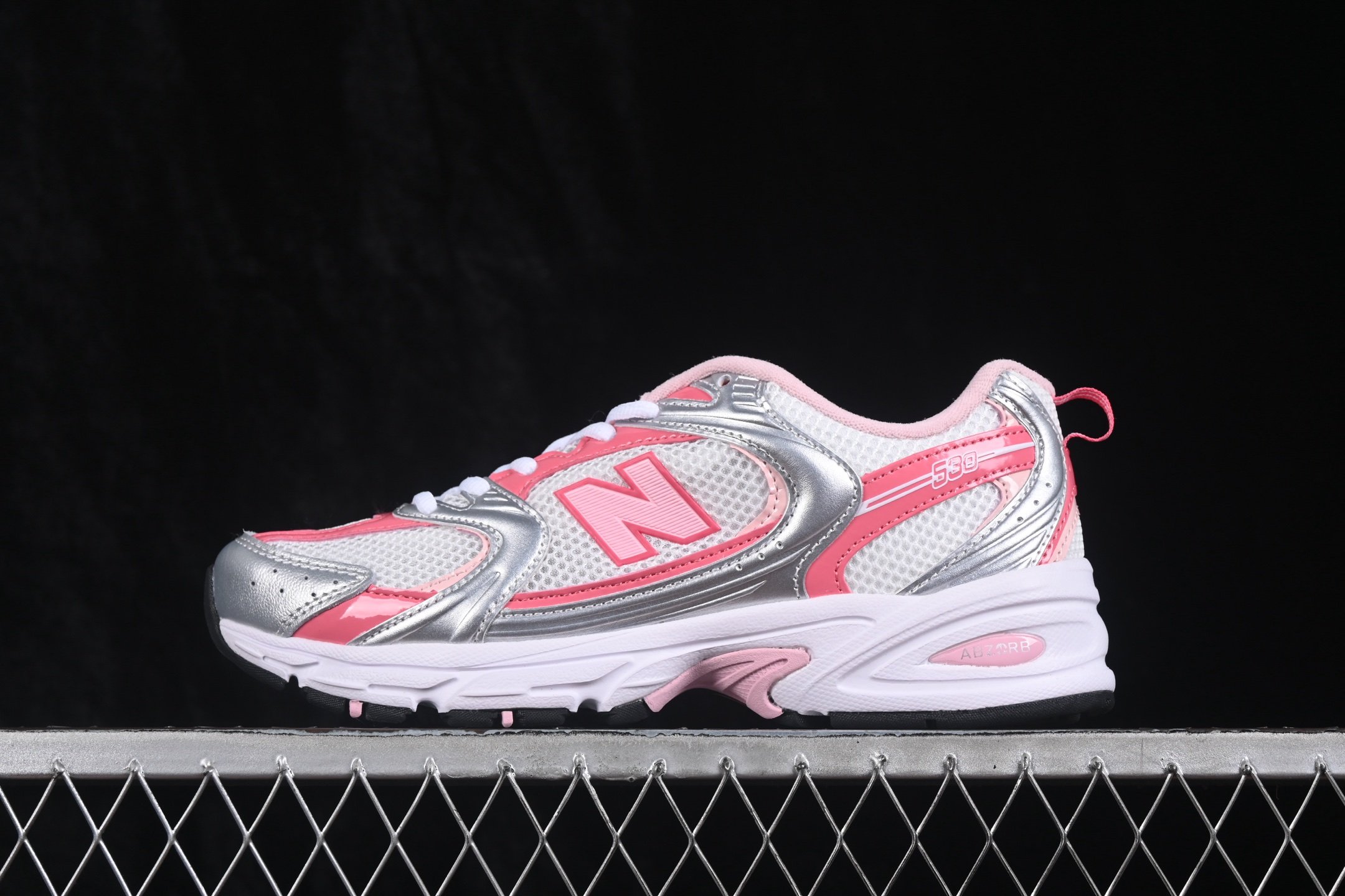 New Balance 530 Silver Metalic Rosewood U53022Q