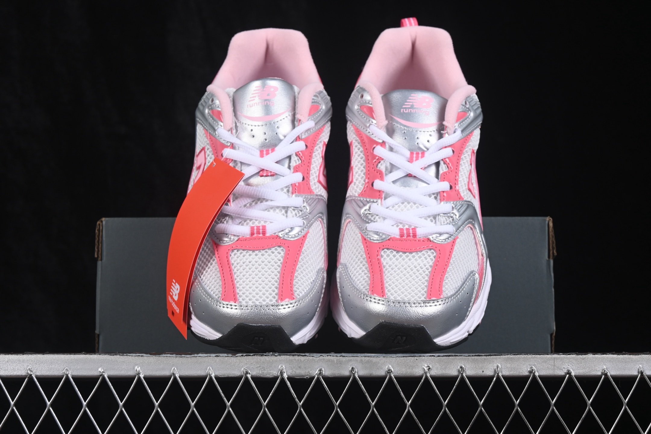 New Balance 530 Silver Metalic Rosewood U53022Q – Image 4