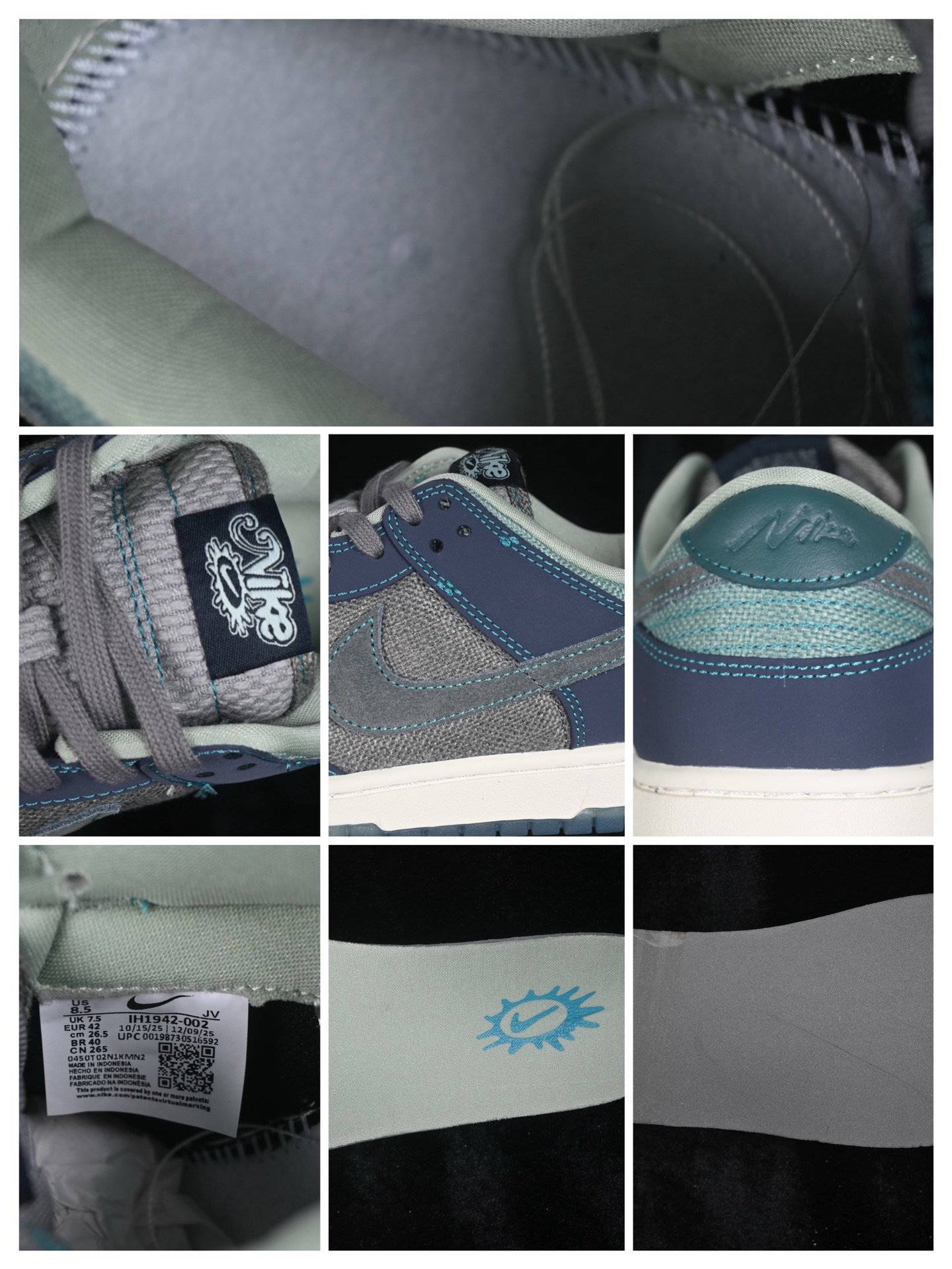 Nike Dunk Low Retro SE Dark Obsidian Mineral Slate IH1942-002 – Image 9