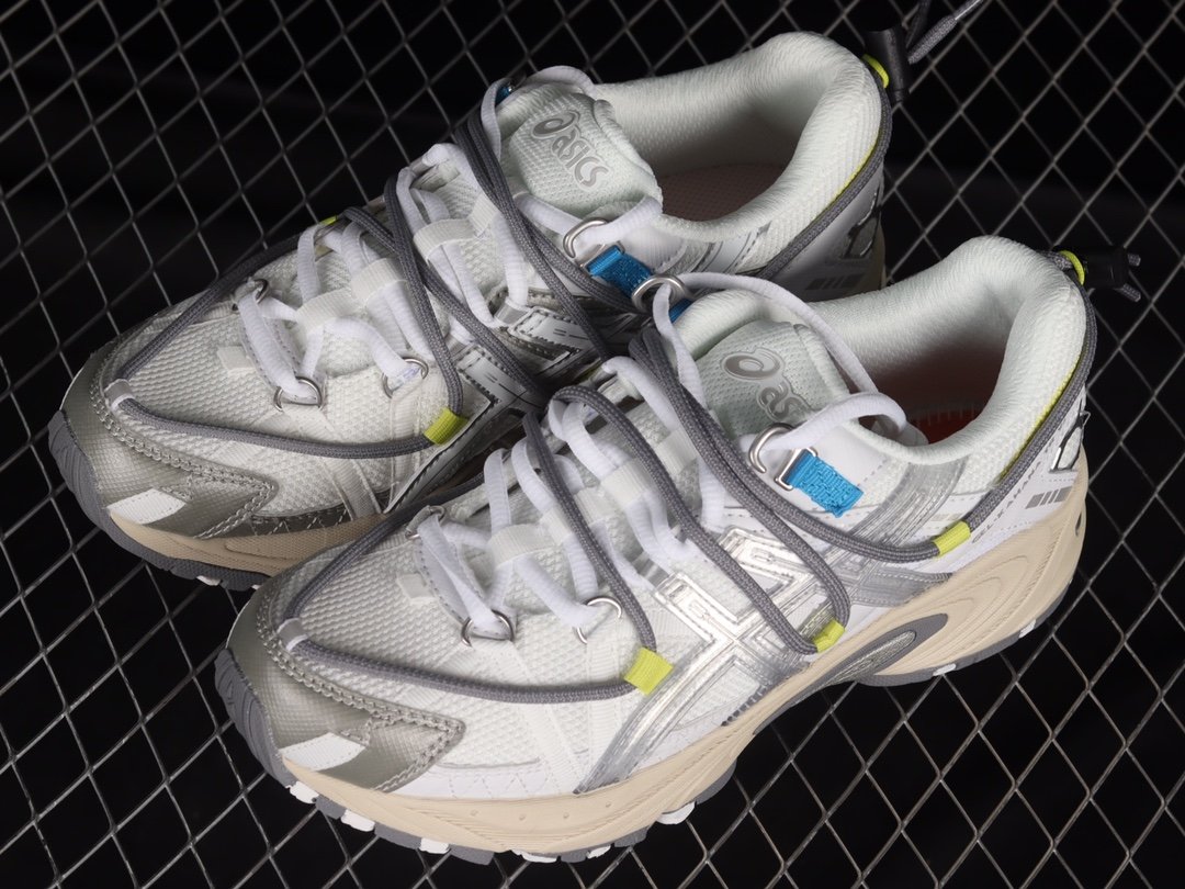ASICS Gel-Kahana TR V2 White Grey Yellow 1203A259-100 – Image 5
