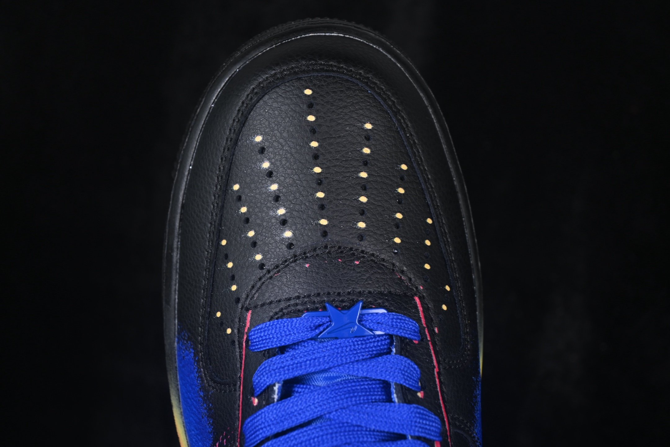 Nike Air Force 1 Low Retro Heat Map Black Racer Blue IB6834-001 – Image 7