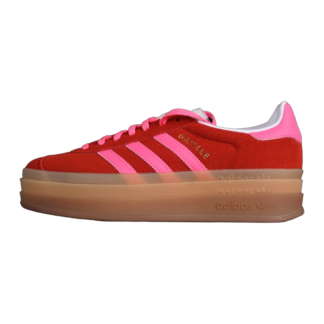 adidas Gazelle Bold Collegiate Red Lucid Pink IH7496