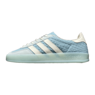 Adidas Gazelle Indoor Cotton Weave Pack - Light Blue JR8852