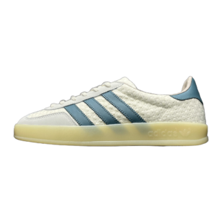 adidas Gazelle Indoor Cream White Preloved Teal JR3837