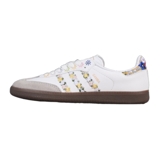 adidas Samba OG Satin Floral Cloud White Clear Granite HQ5155