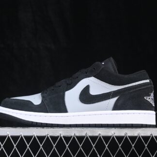 Air Jordan 1 Low Black Light Smoke Grey 553558-048