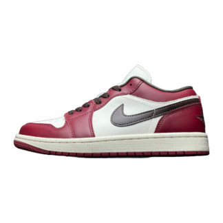 Air Jordan 1 Low SE Sail Baroque Brown Team Red IX5004-121